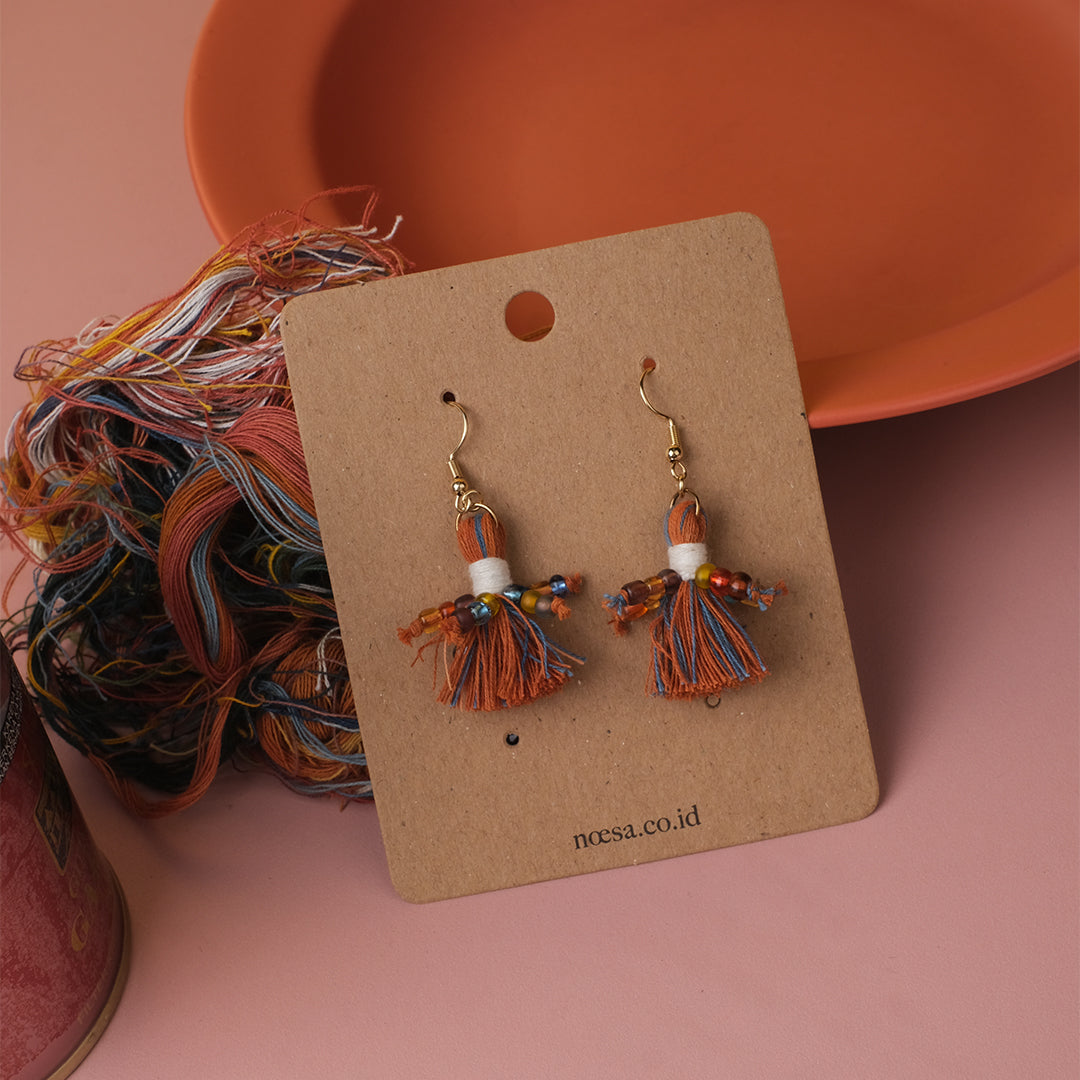 Earrings Tenun Ikat - Kunang | Noesa