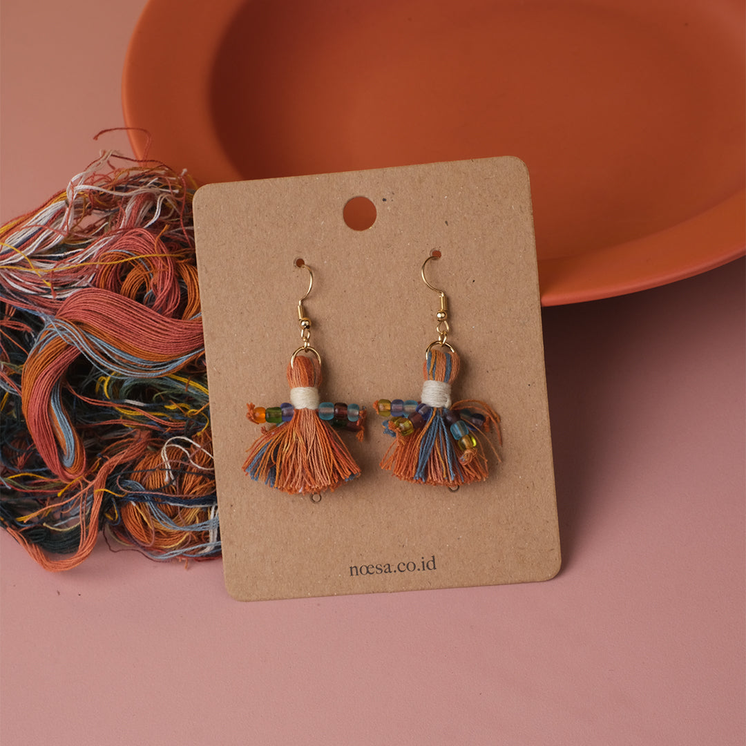 Earrings Tenun Ikat - Kunang | Noesa