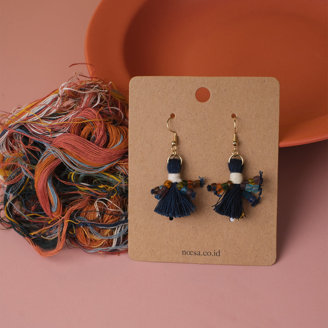 Earrings Tenun Ikat - Kunang | Noesa
