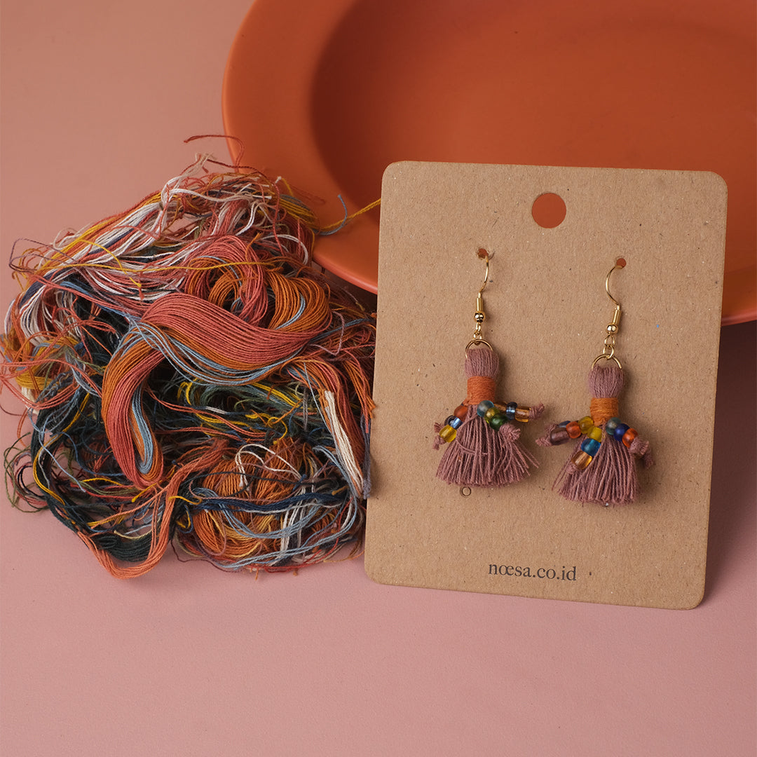 Earrings Tenun Ikat - Kunang | Noesa