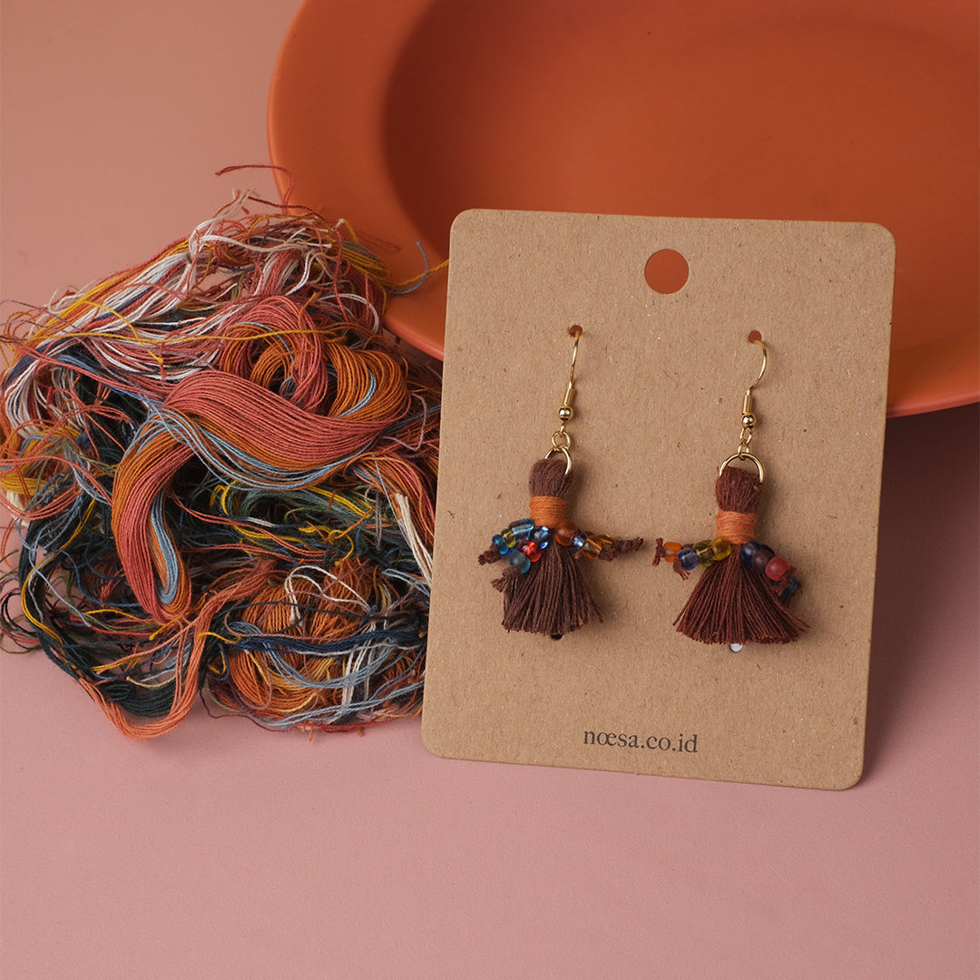 Earrings Tenun Ikat - Kunang | Noesa