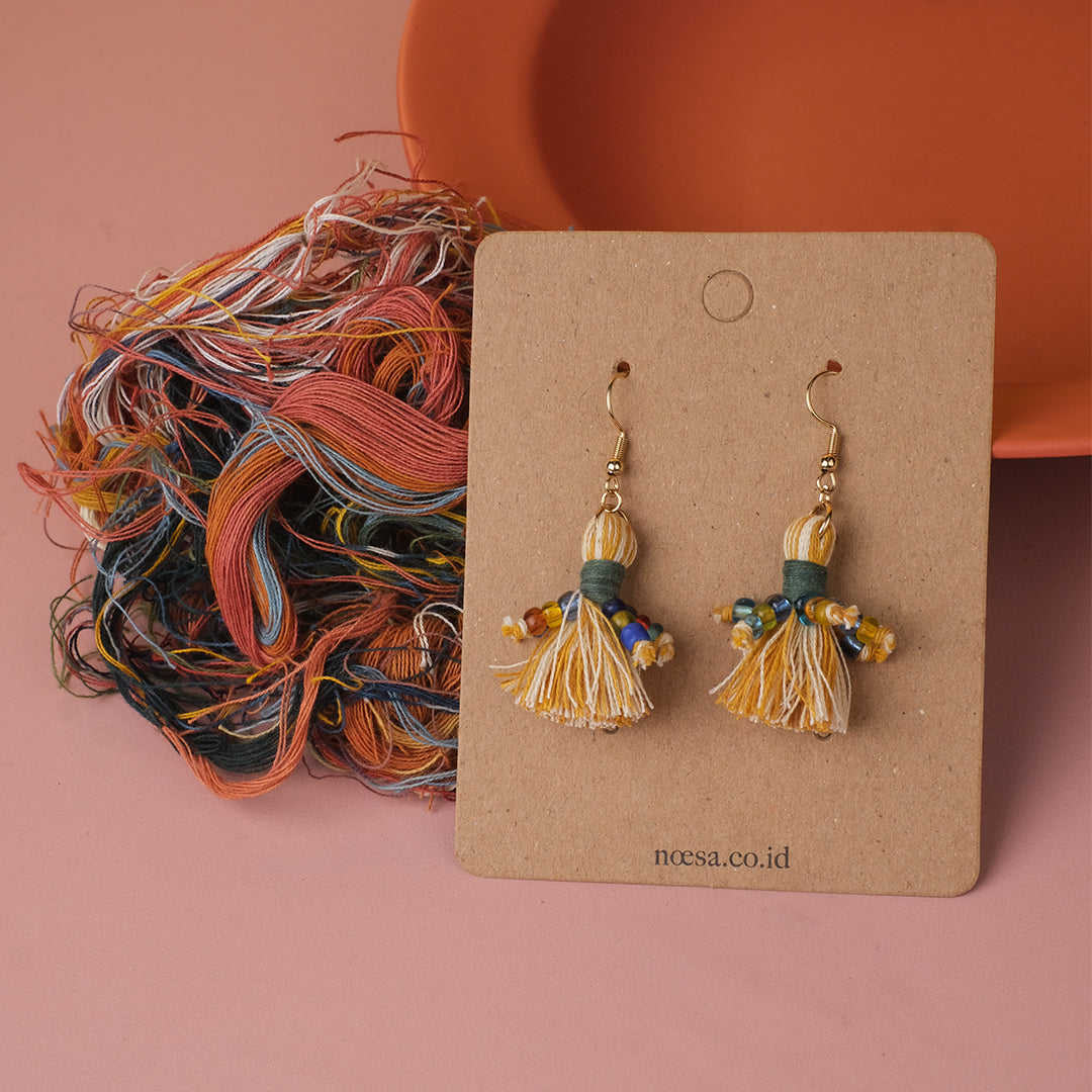 Earrings Tenun Ikat - Kunang | Noesa
