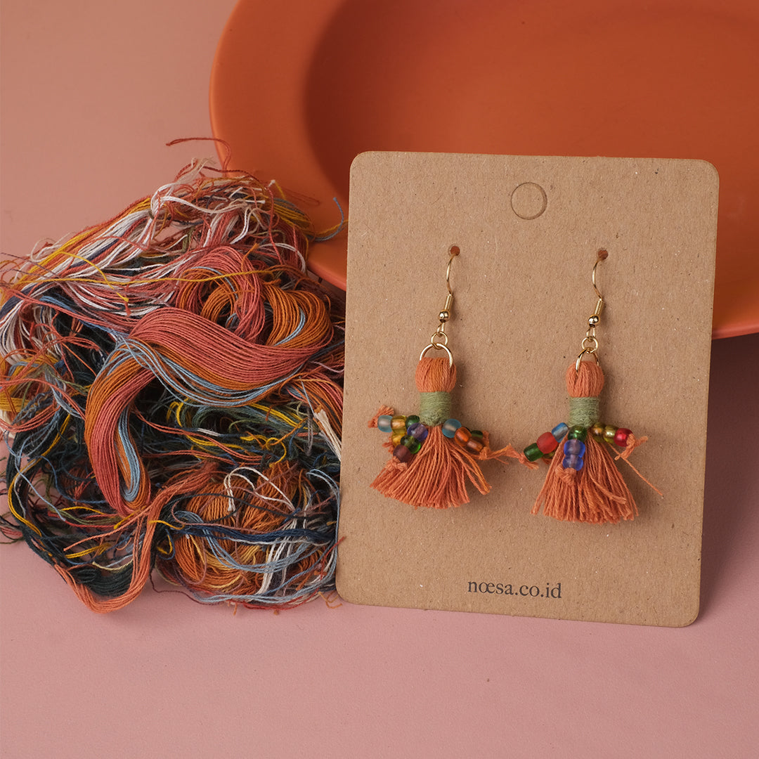 Earrings Tenun Ikat - Kunang | Noesa
