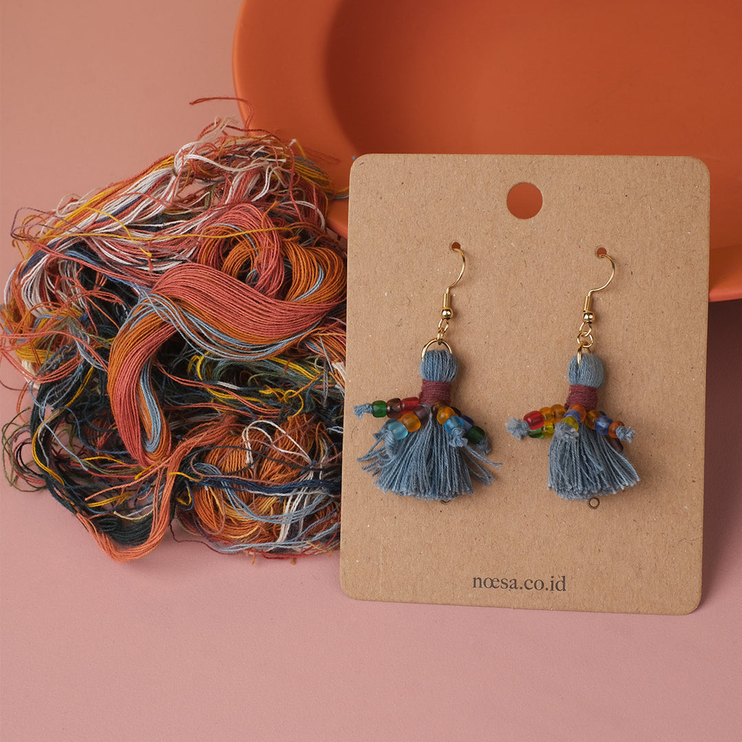 Earrings Tenun Ikat - Kunang | Noesa