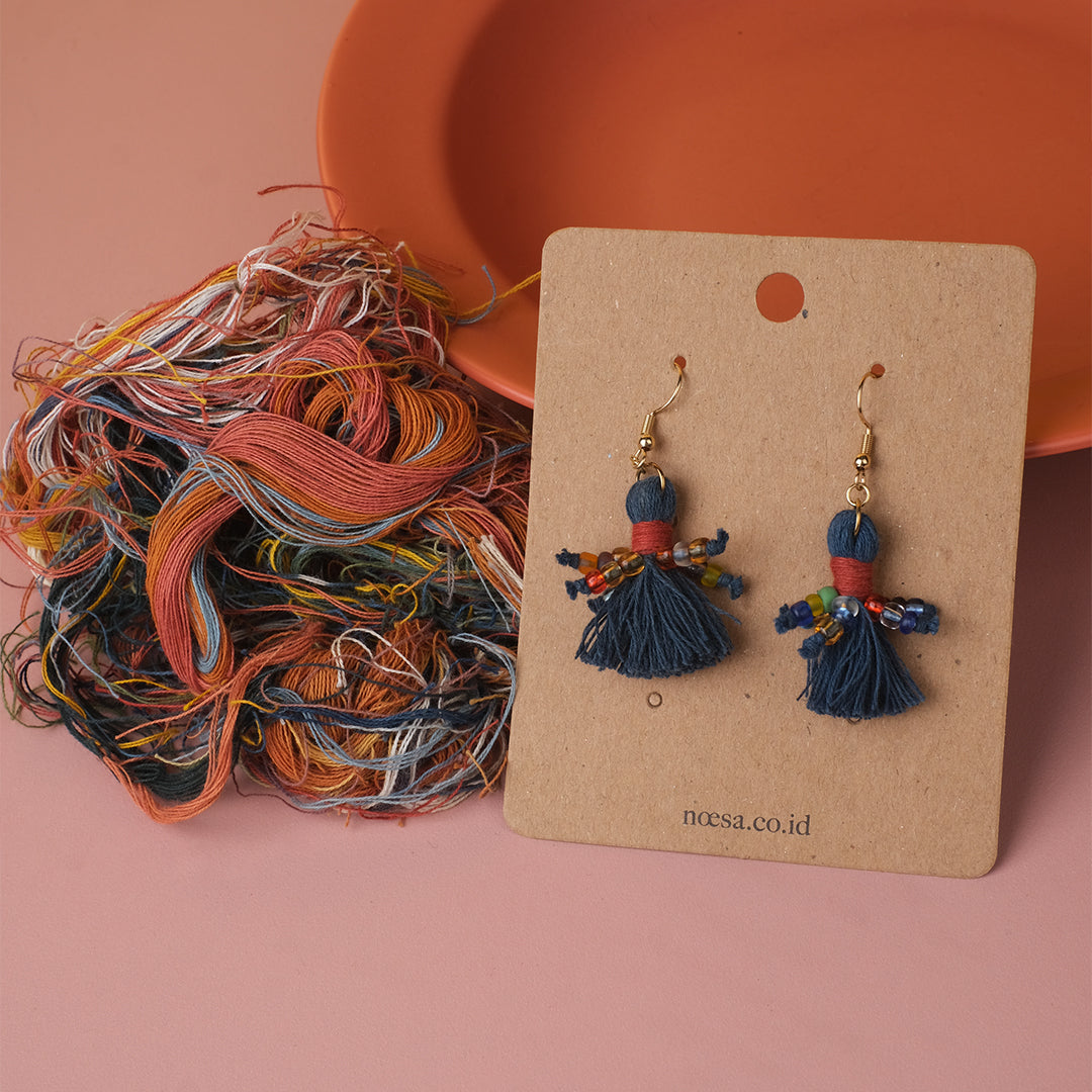 Earrings Tenun Ikat - Kunang | Noesa