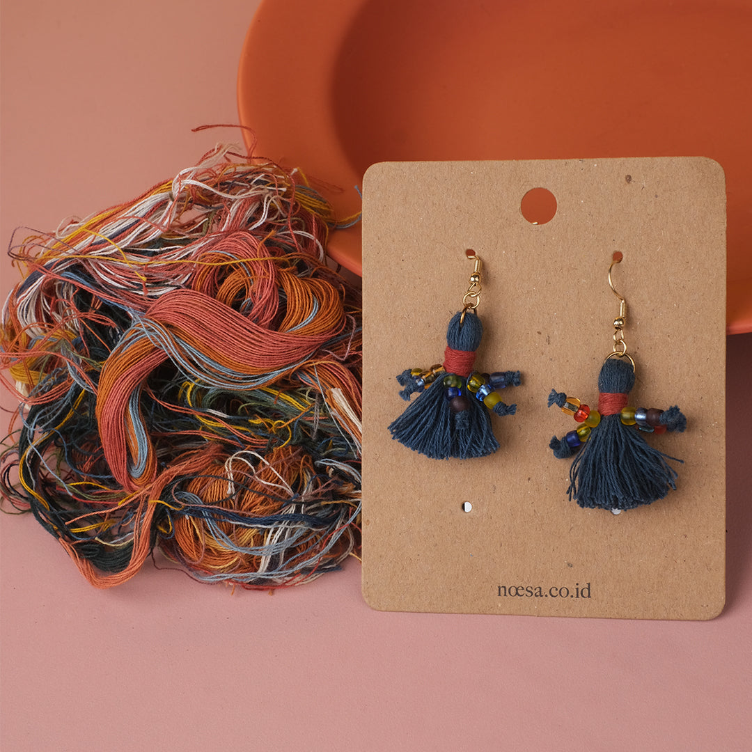 Earrings Tenun Ikat - Kunang | Noesa