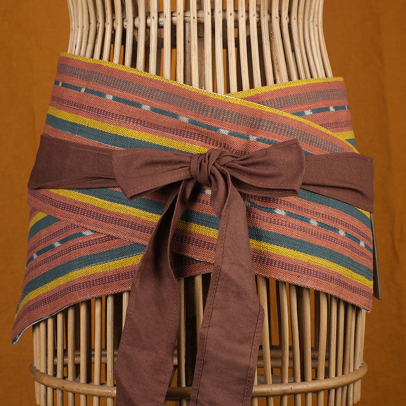Reversible Obi Belt Tali Linen | Lingkar Rua | Noesa