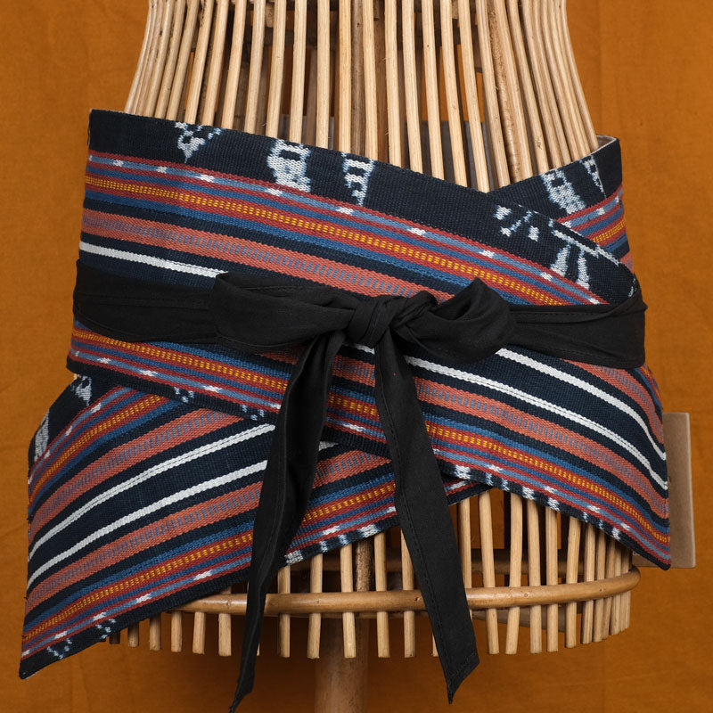 Reversible Obi Belt Tali Linen | Lingkar Rua | Noesa