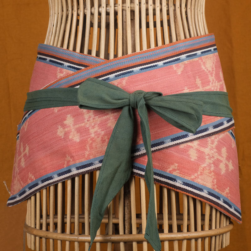Reversible Obi Belt Tali Linen | Lingkar Rua | Noesa
