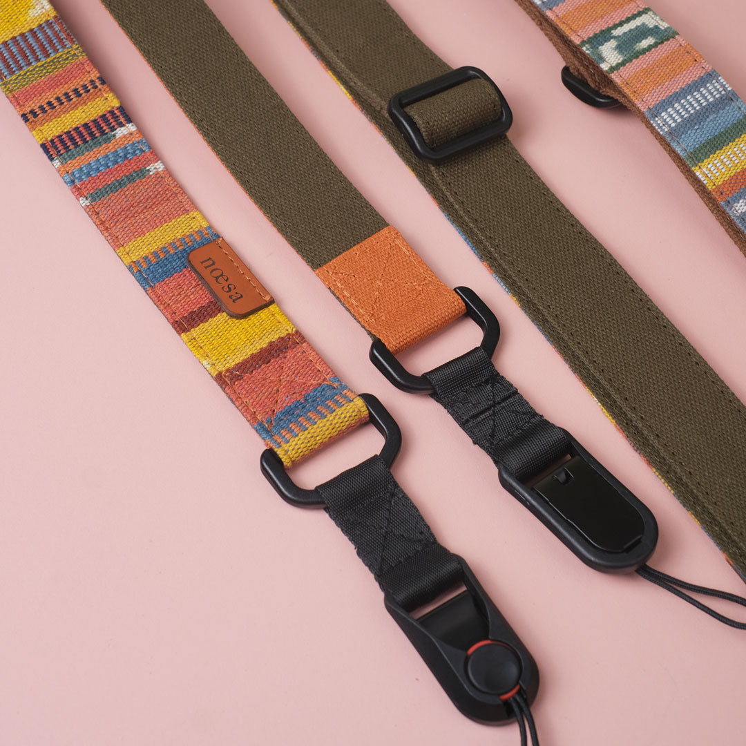 Camera Strap Tenun Ikat - Sangkut Rua | Noesa