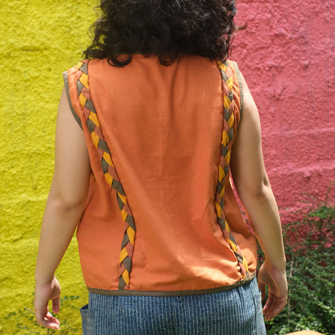 Sleeveless Top Anyam - Plus Size  | Noesa