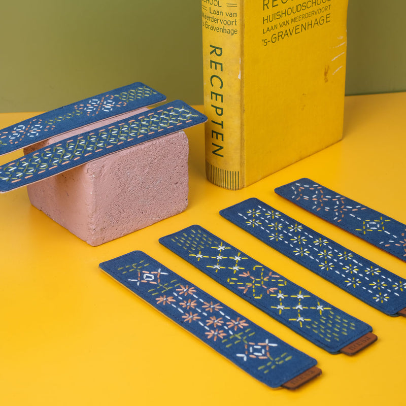 Cloth Bookmark Sashiko - Siko | Noesa