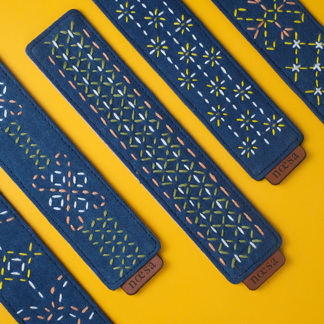Cloth Bookmark Sashiko - Siko | Noesa