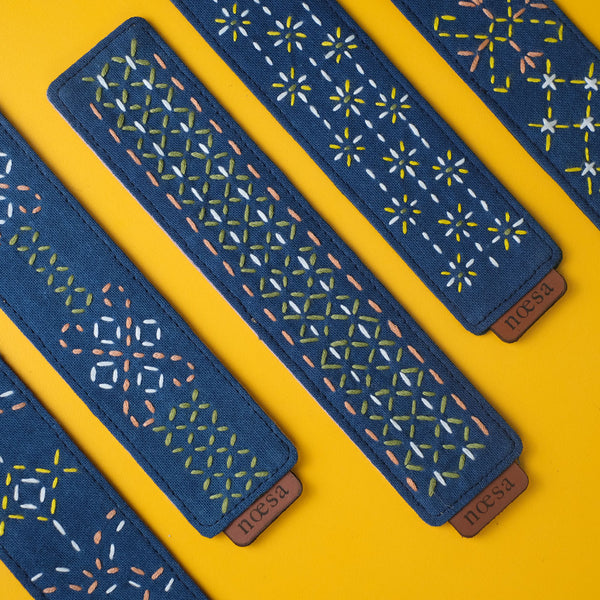 Cloth Bookmark Sashiko - Siko | Noesa