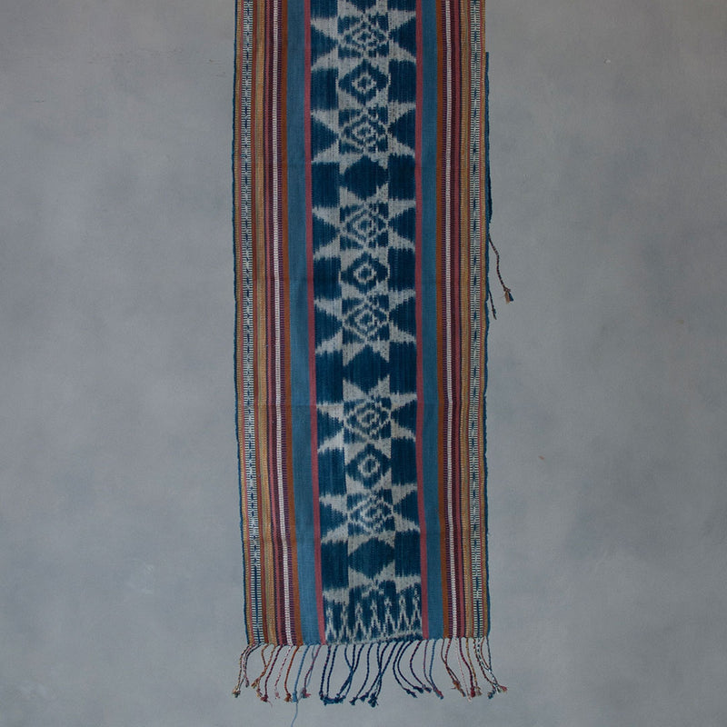 Dala 03 - Shawl - 124 x 31 - Tenun Ikat Sikka Flores Natural Dye | NOESA