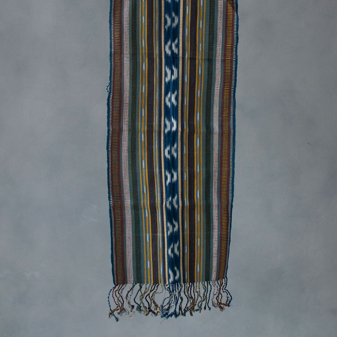 Eko 01 - Shawl - 136 x 28 - Tenun Ikat Sikka Flores Natural Dye | NOESA
