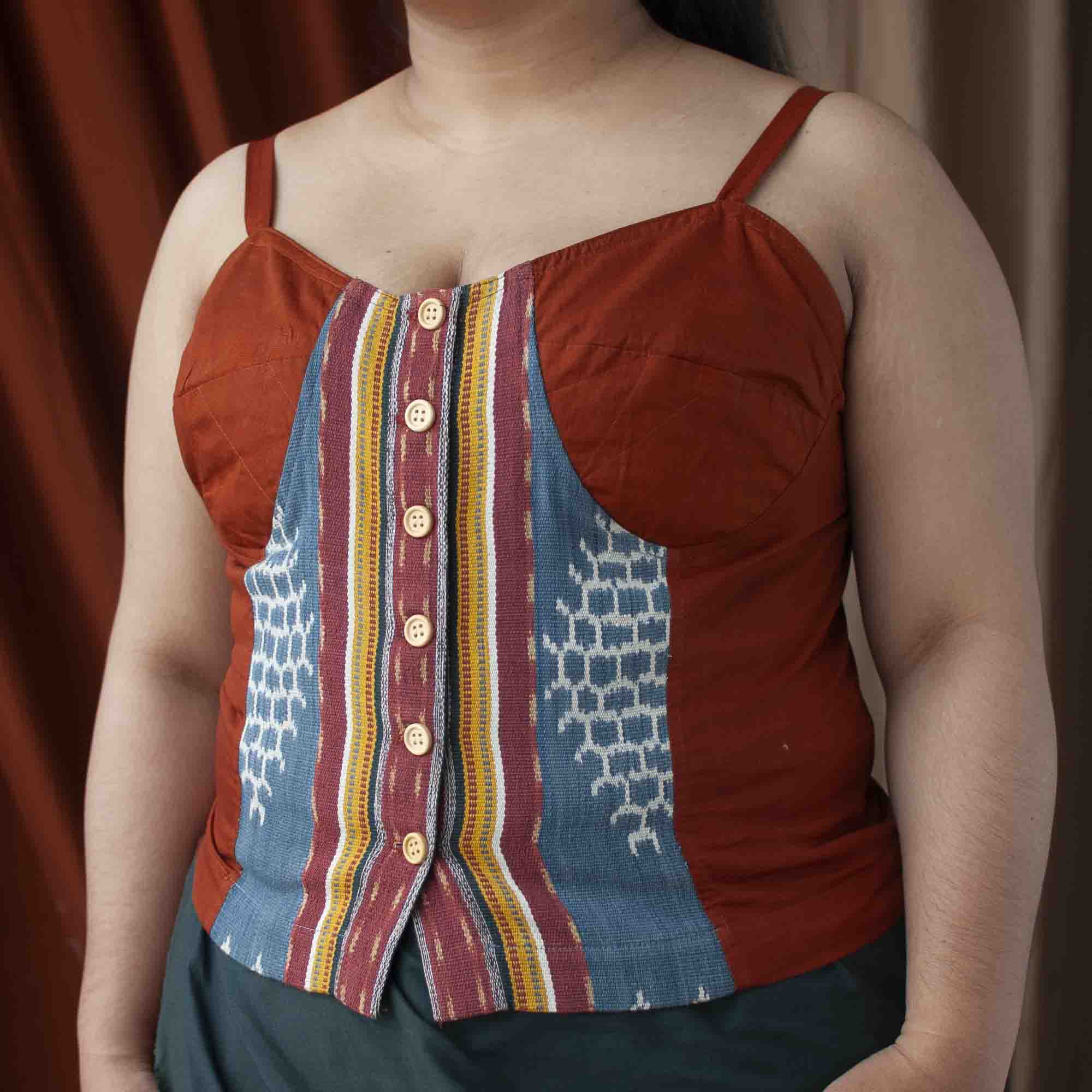 Kutang Tenun Noesa x Klambine Bu Broto Size XXL | Noesa