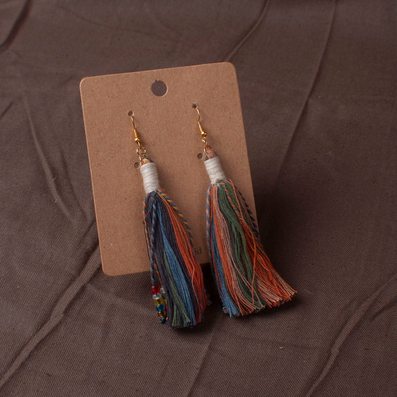 Anting Pijar - Earrings Tenun Ikat | Noesa