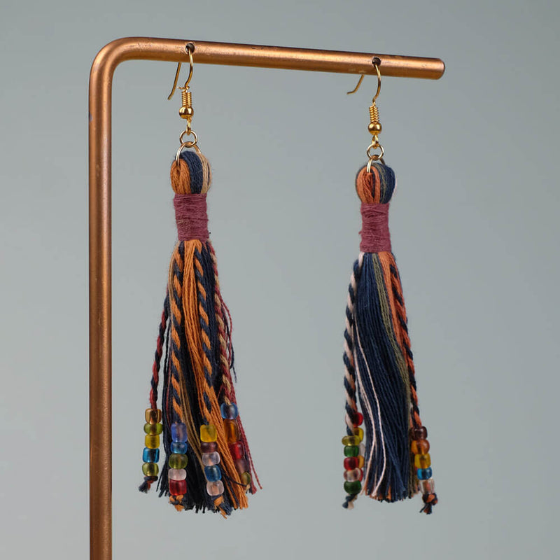 Anting Pijar - Earrings Tenun Ikat | Noesa