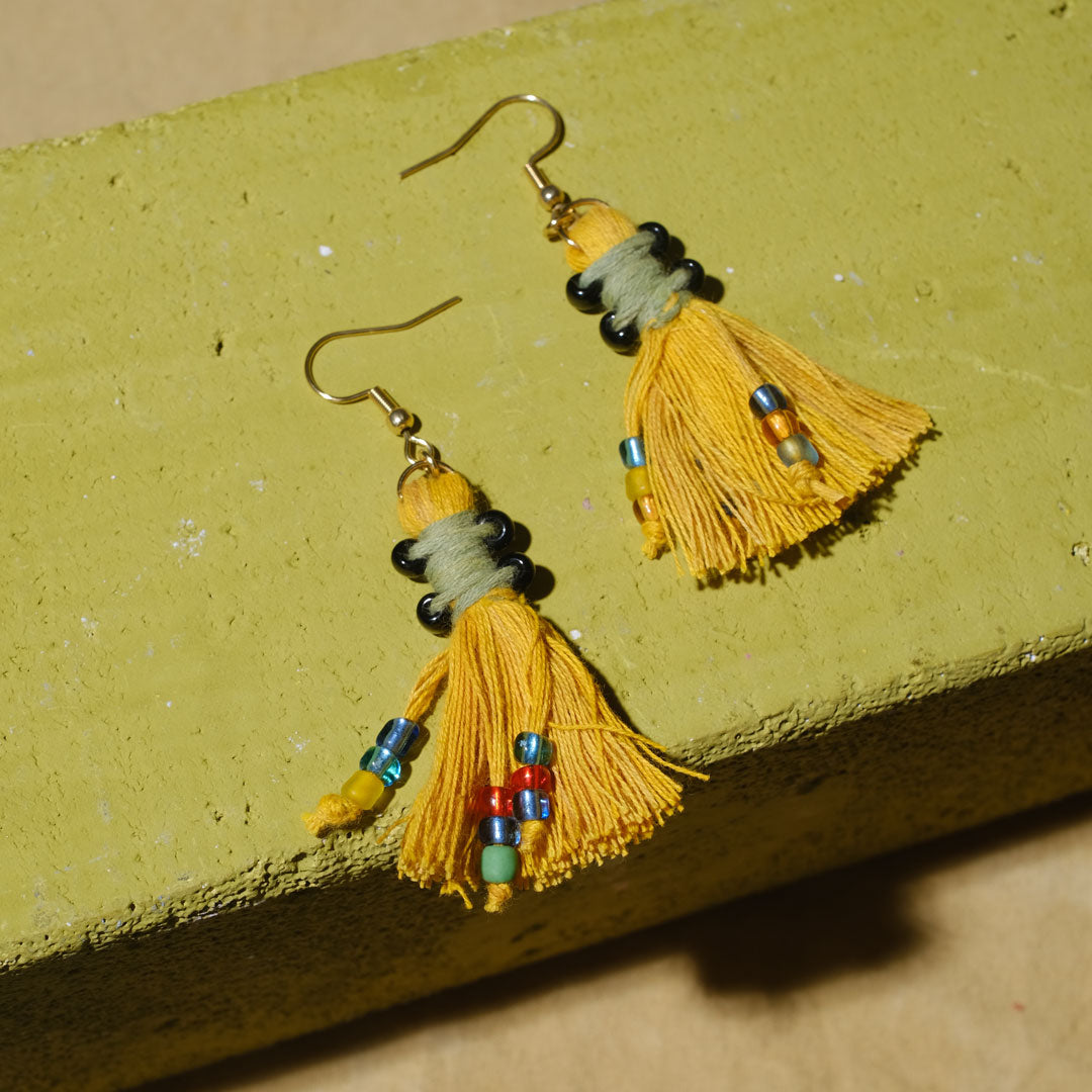 Earrings Tenun Ikat - Pijar Rua | Noesa