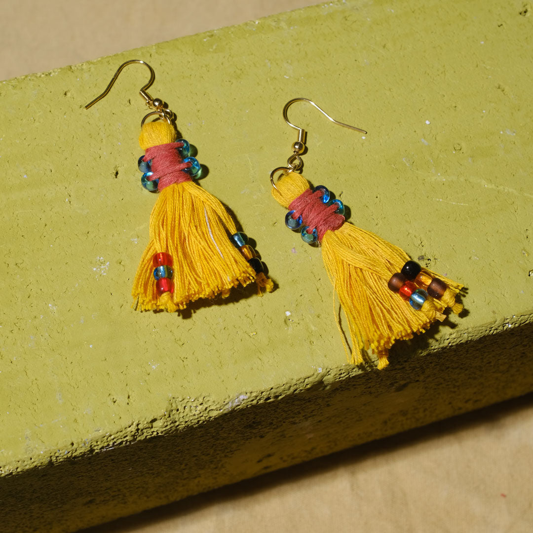 Earrings Tenun Ikat - Pijar Rua | Noesa