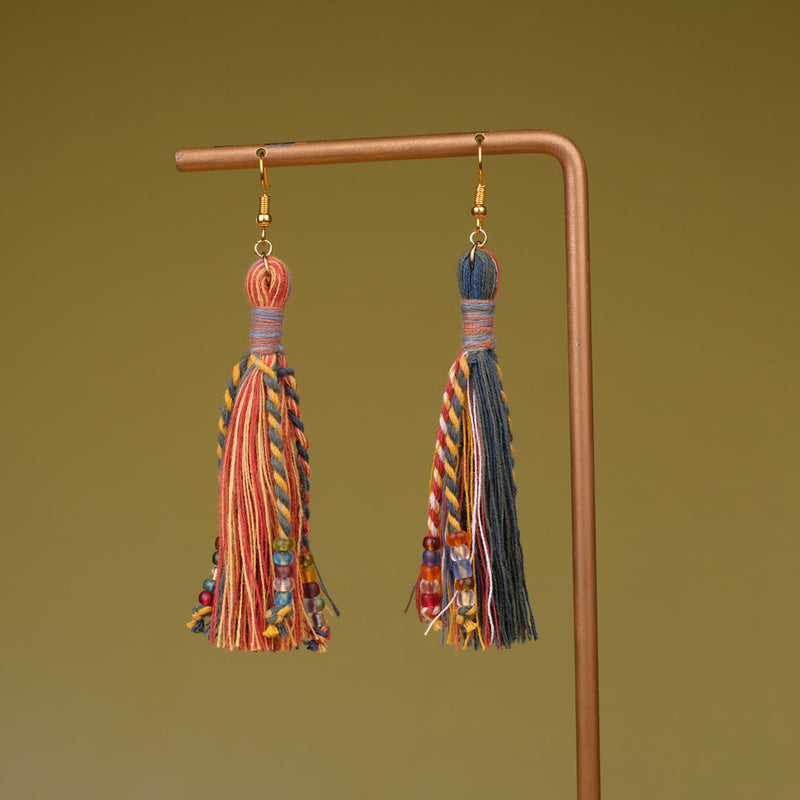 Anting Pijar - Earrings Tenun Ikat | Noesa