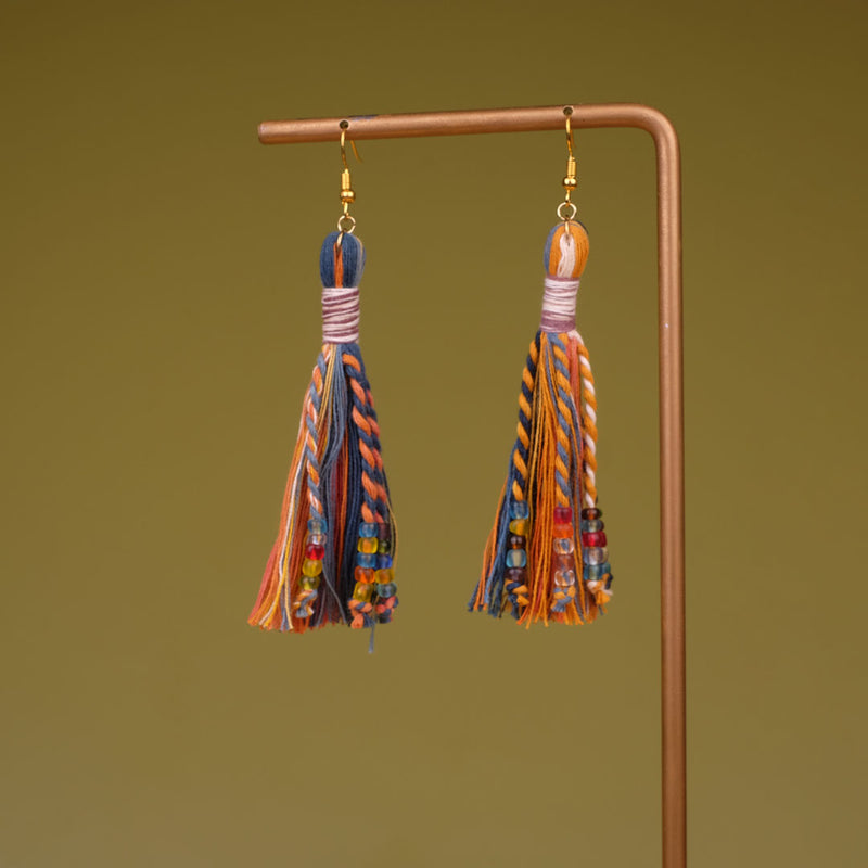 Anting Pijar - Earrings Tenun Ikat | Noesa