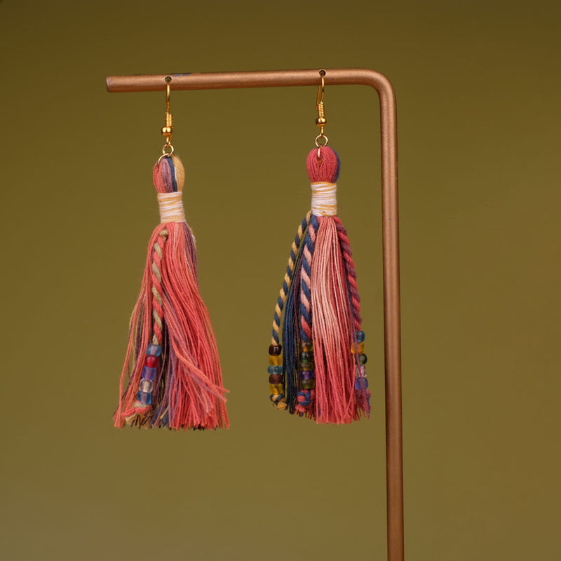 Anting Pijar - Earrings Tenun Ikat | Noesa