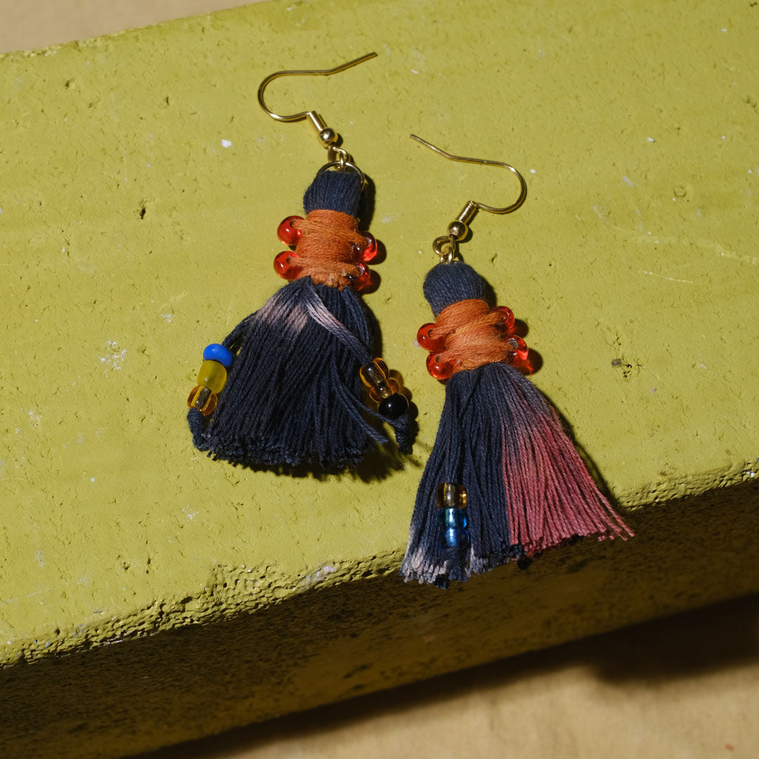 Earrings Tenun Ikat - Pijar Rua | Noesa
