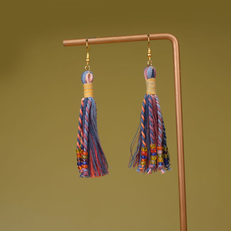 Anting Pijar - Earrings Tenun Ikat | Noesa