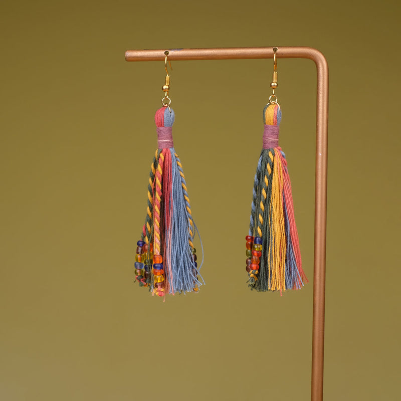 Anting Pijar - Earrings Tenun Ikat | Noesa