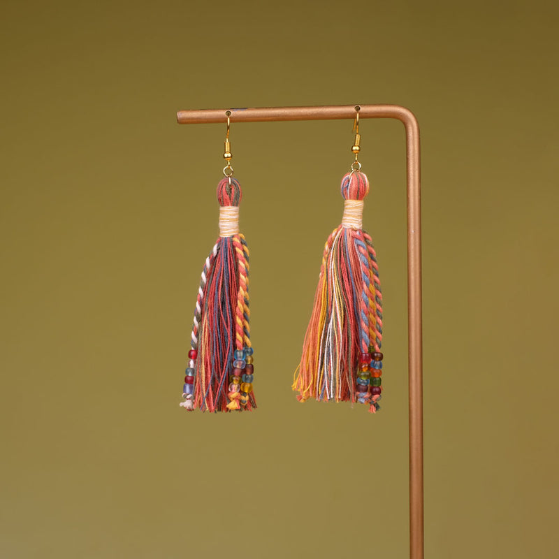 Anting Pijar - Earrings Tenun Ikat | Noesa