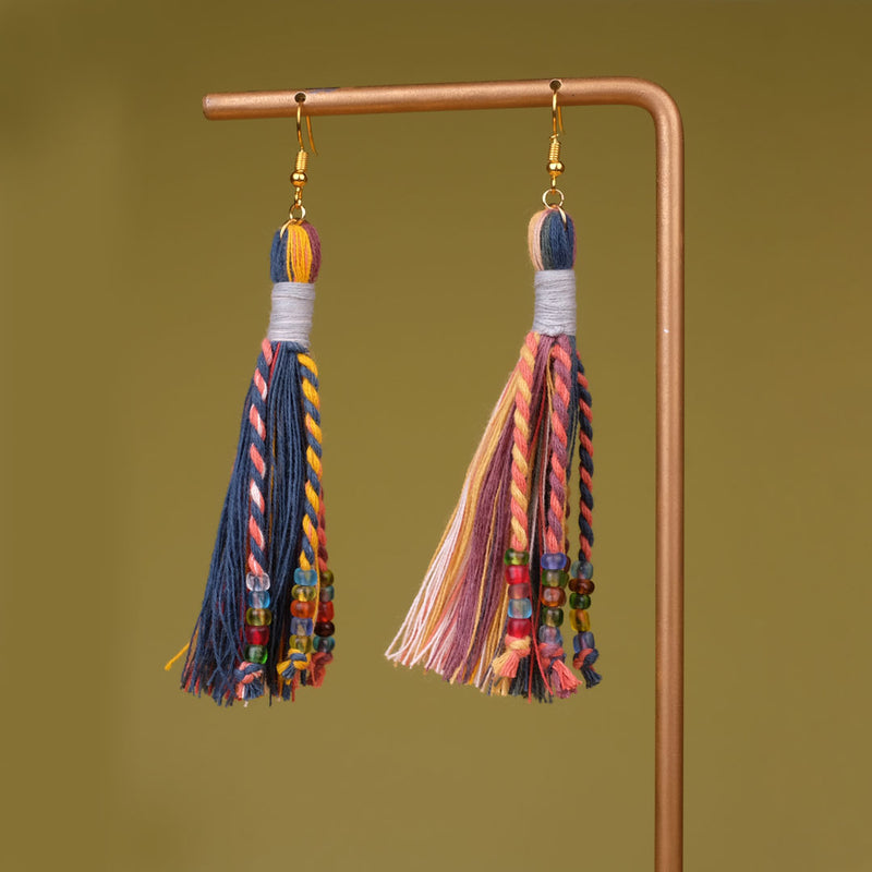 Anting Pijar - Earrings Tenun Ikat | Noesa