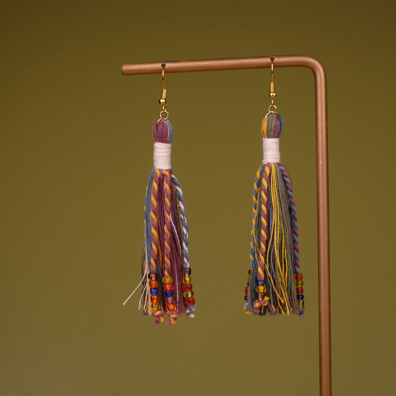 Anting Pijar - Earrings Tenun Ikat | Noesa