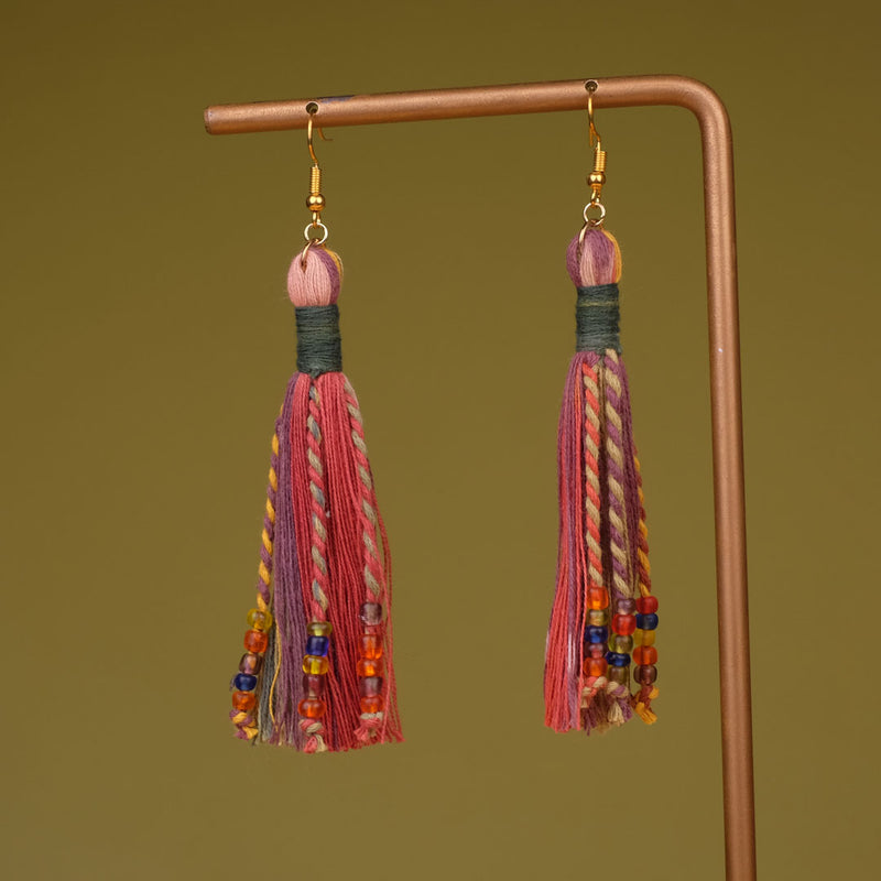 Anting Pijar - Earrings Tenun Ikat | Noesa