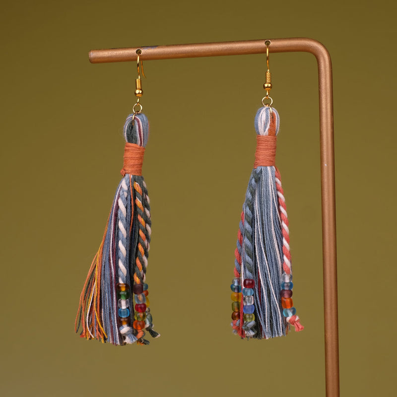 Anting Pijar - Earrings Tenun Ikat | Noesa