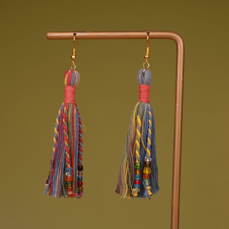 Anting Pijar - Earrings Tenun Ikat | Noesa