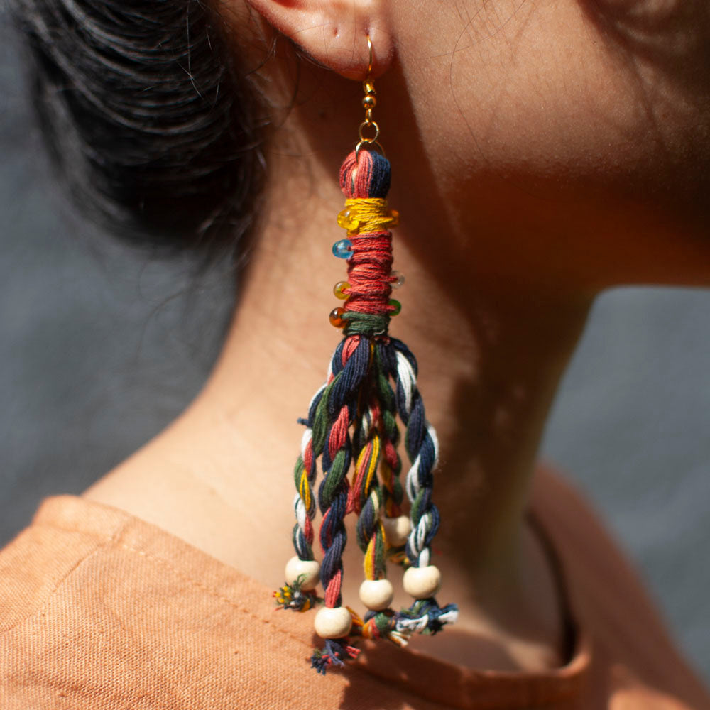 Anting Pilin - Earrings Tenun Ikat | Noesa - 001B24 - Noesa | Noesa