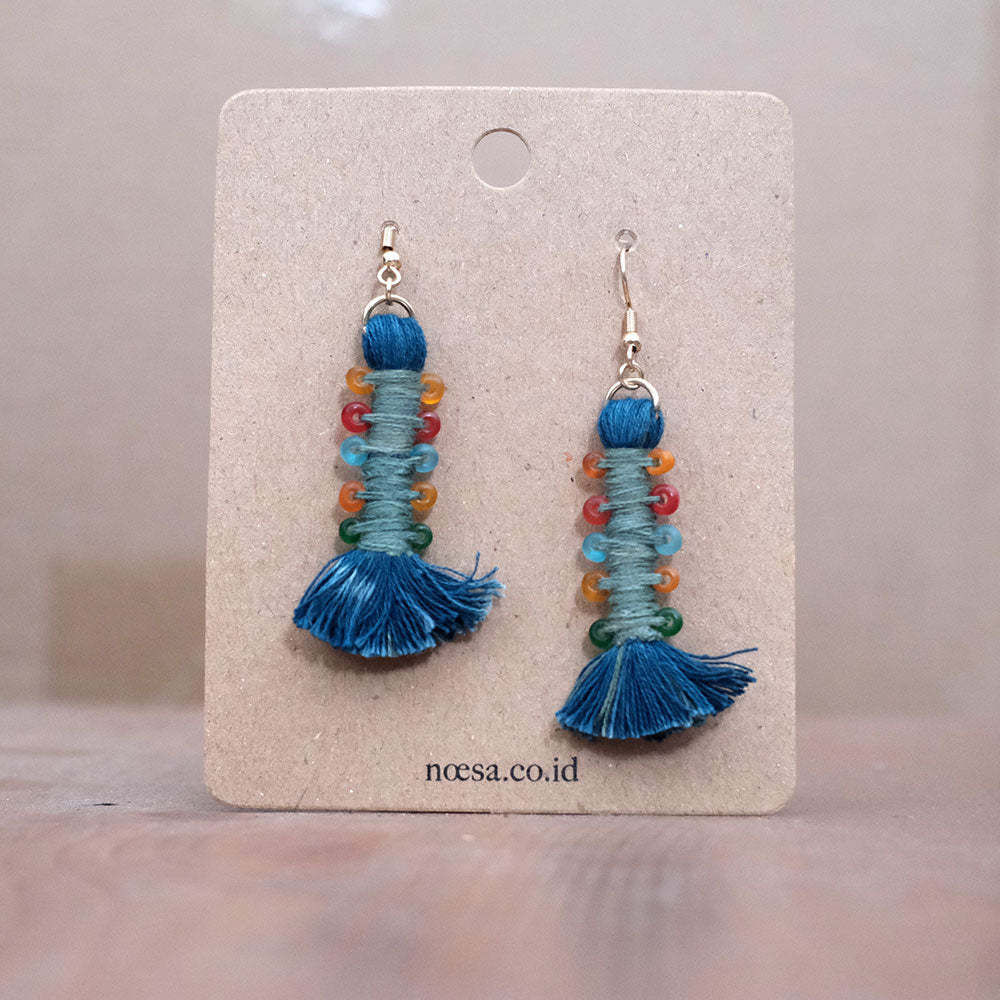 Earrings Tenun Ikat - Pilin Rua | Noesa