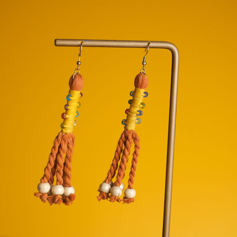 Anting Pilin - Earrings Tenun Ikat | Noesa