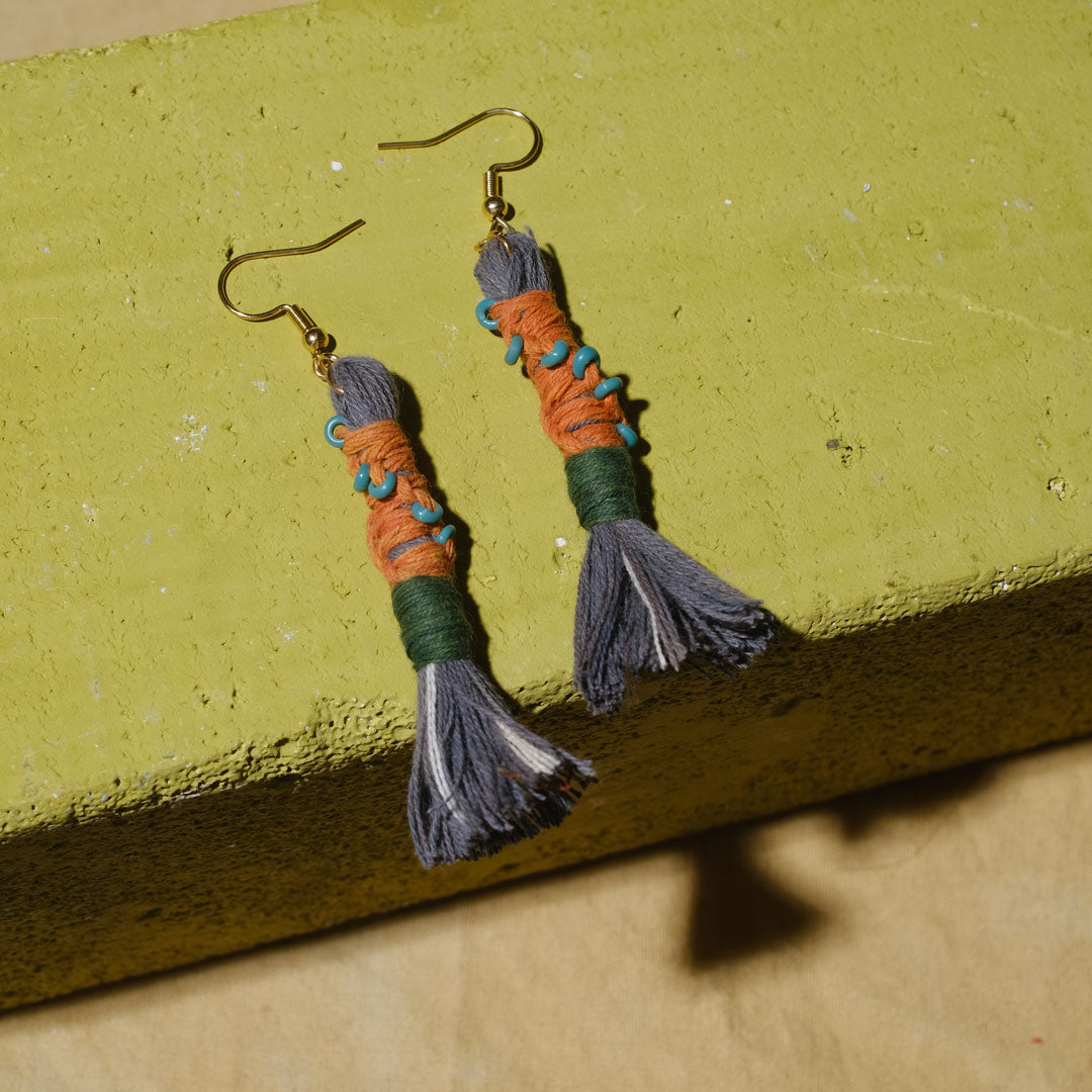 Earrings Tenun Ikat - Pilin Tilu | Noesa