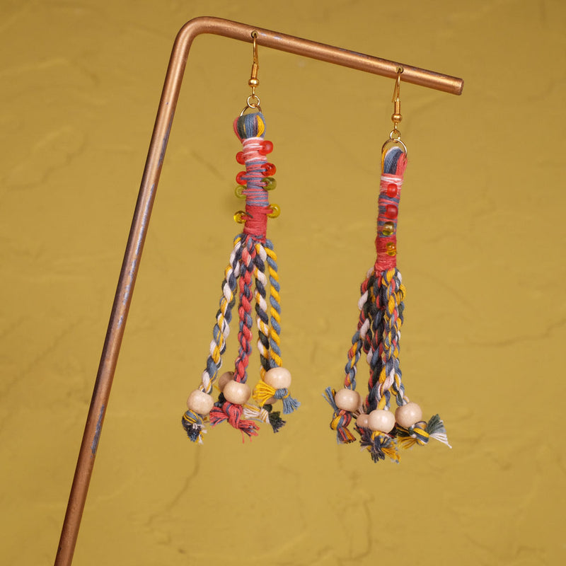 Anting Pilin - Earrings Tenun Ikat | Noesa