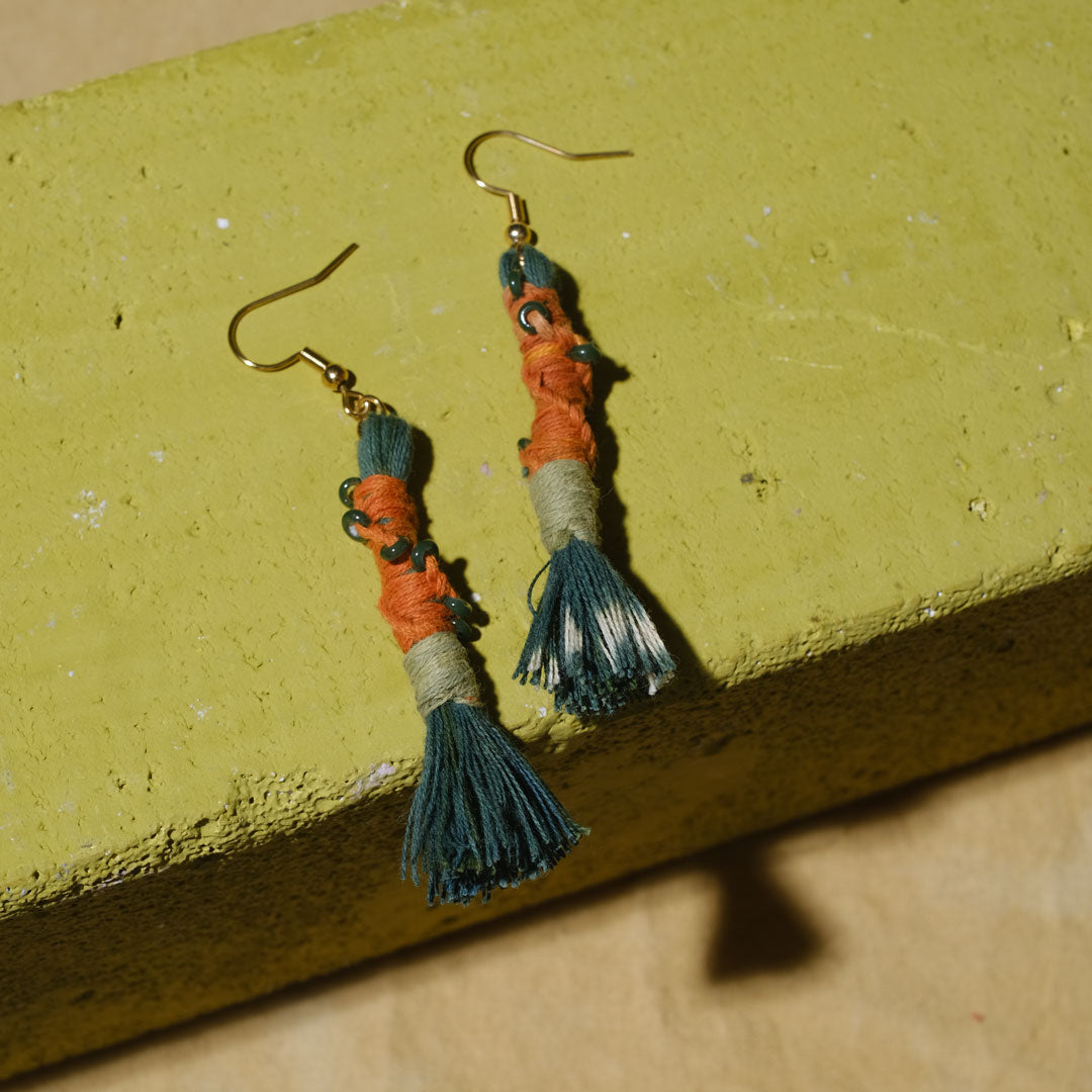 Earrings Tenun Ikat - Pilin Tilu | Noesa