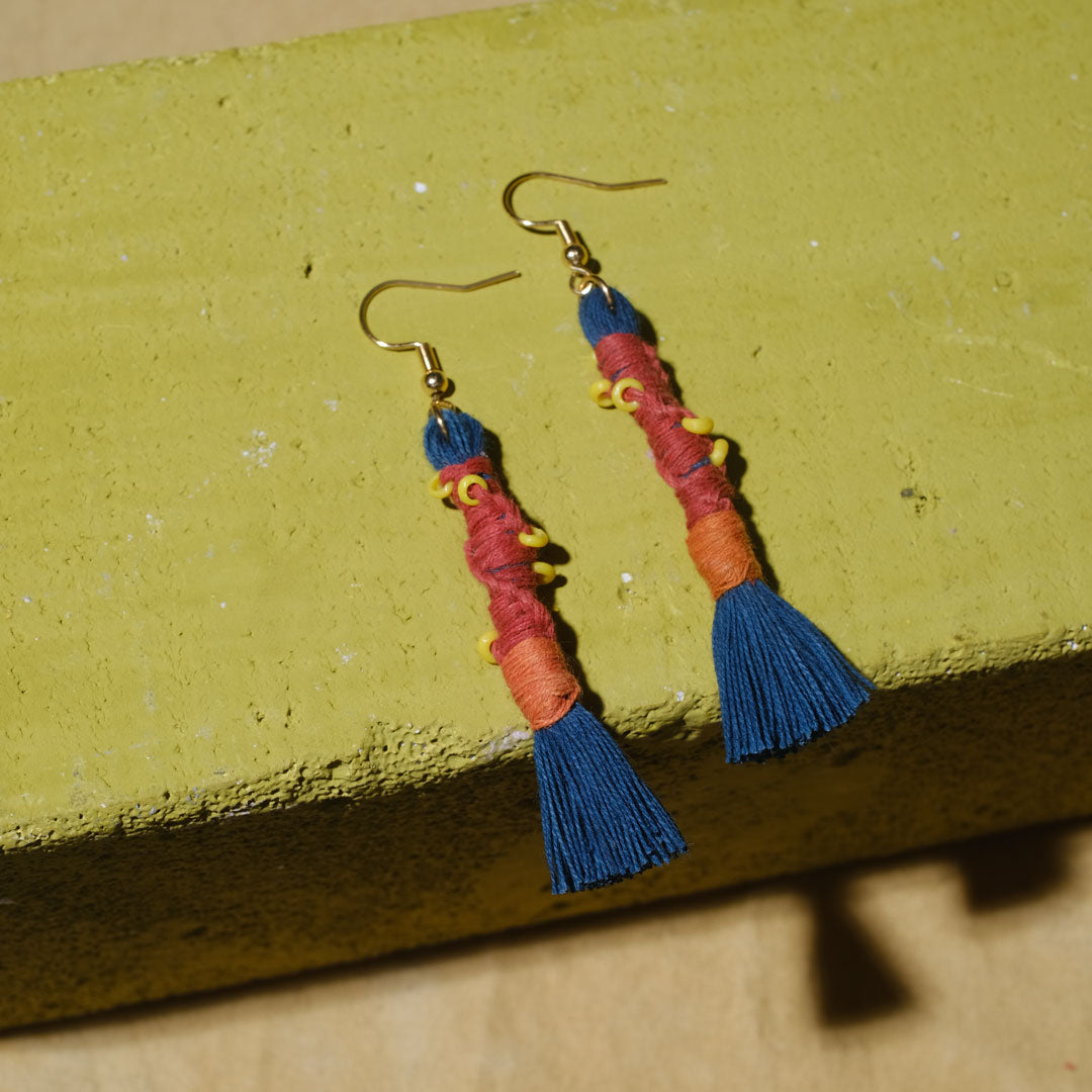 Earrings Tenun Ikat - Pilin Tilu | Noesa