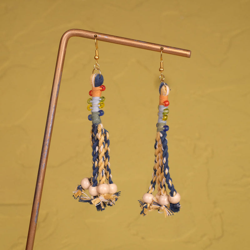 Anting Pilin - Earrings Tenun Ikat | Noesa