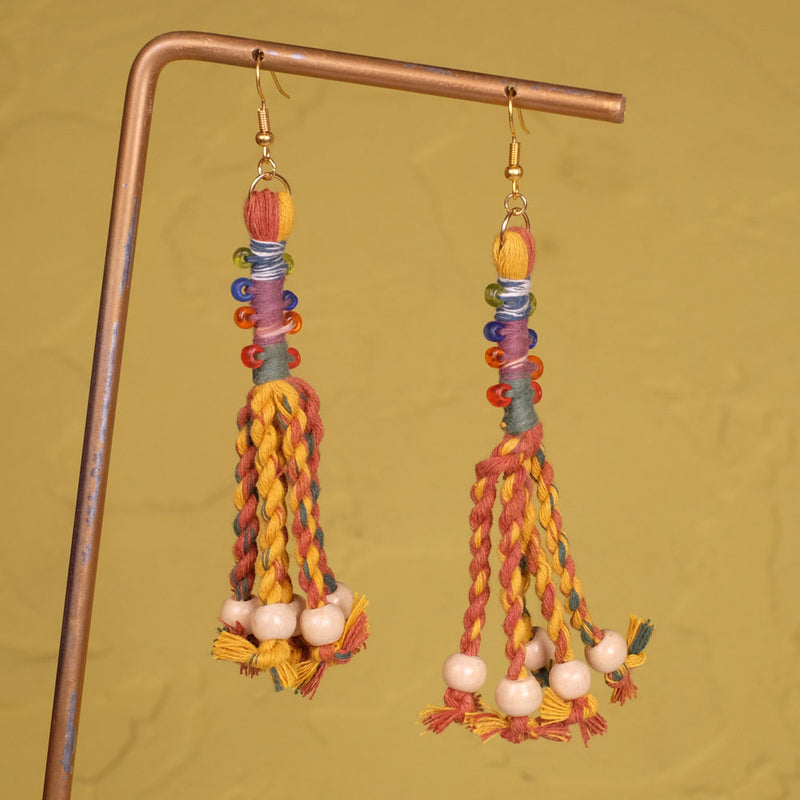 Anting Pilin - Earrings Tenun Ikat | Noesa