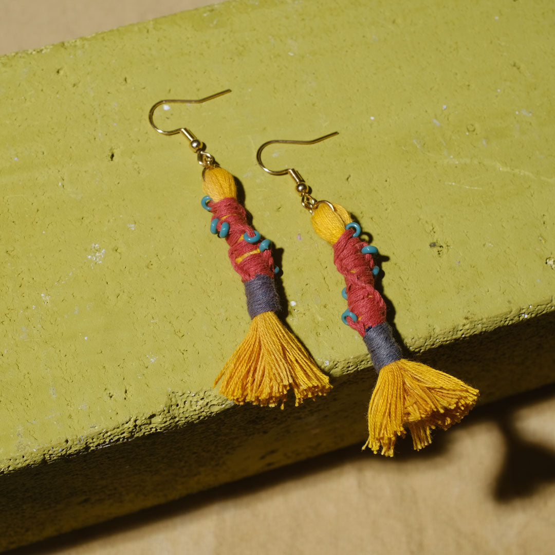 Earrings Tenun Ikat - Pilin Tilu | Noesa