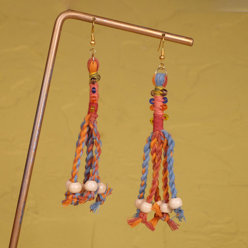 Anting Pilin - Earrings Tenun Ikat | Noesa