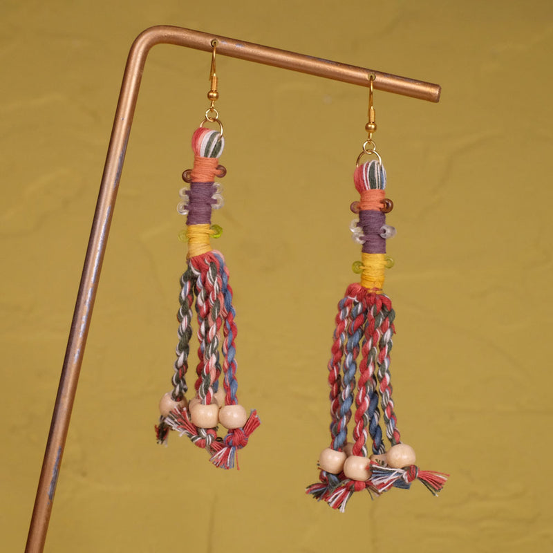 Anting Pilin - Earrings Tenun Ikat | Noesa