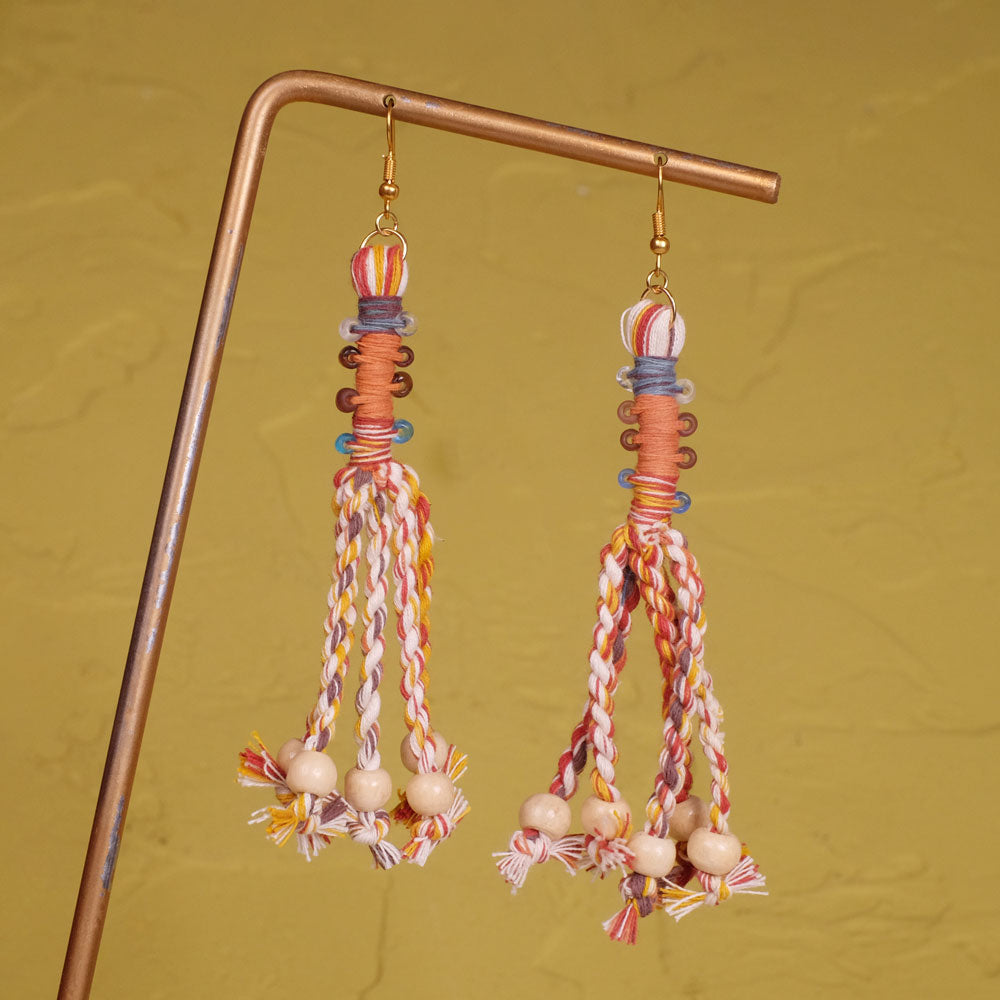 Anting Pilin - Earrings Tenun Ikat | Noesa